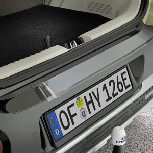Rear Bumper Protect Foil, Transparent