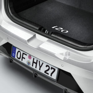 Rear Bumper Protect Foil, Transparent